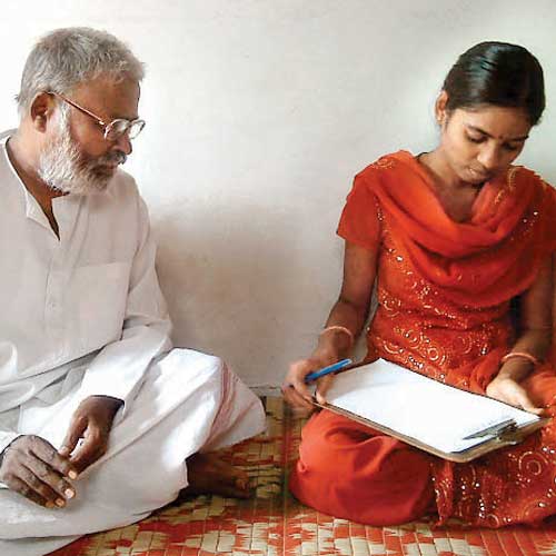 This weaver quit school in class II, but has written 40+ books