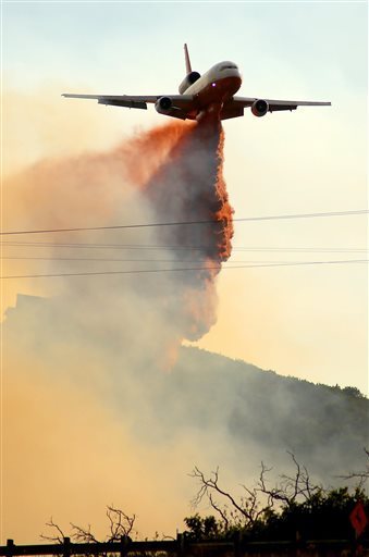 600 homes evacuated as Idaho wildfire burns