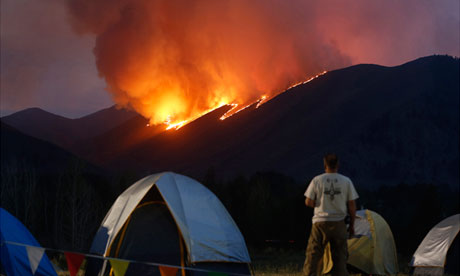 Big fire near Hailey and Ketchum worries officials