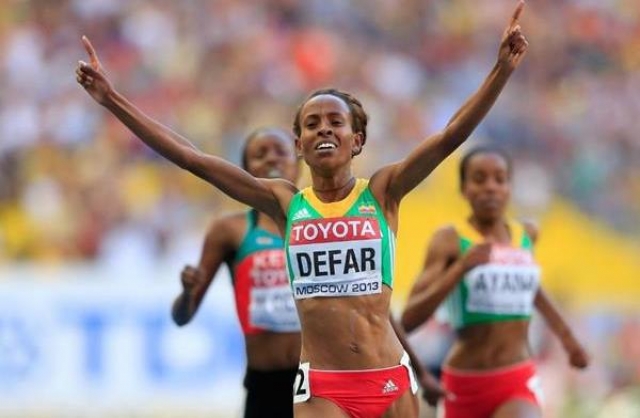 Meseret Defar: “It's A Big Achievement For Me” After 5000m Gold in Moscow