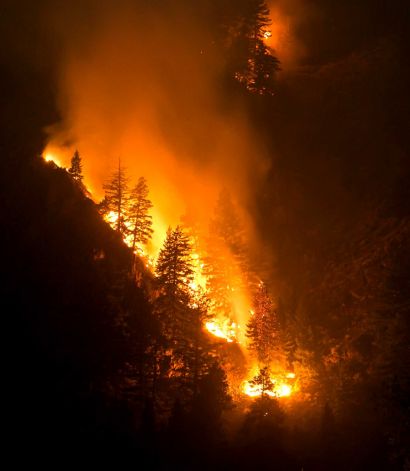 Idaho wildfire near posh ski town 6% contained