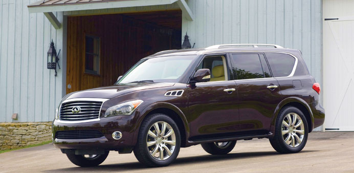 Road trip luxury in Infiniti QX56