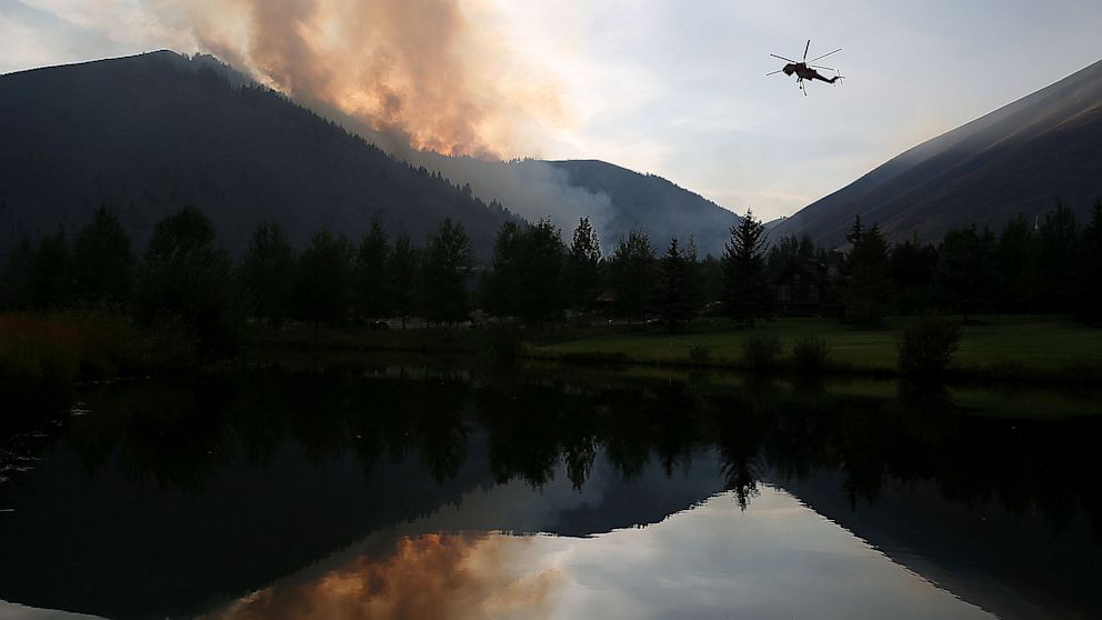 Wildfires: More Idaho, Utah residents return home