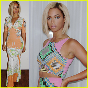 Beyonce Shows Off Short Hair in Fashionable Backstage Pics!