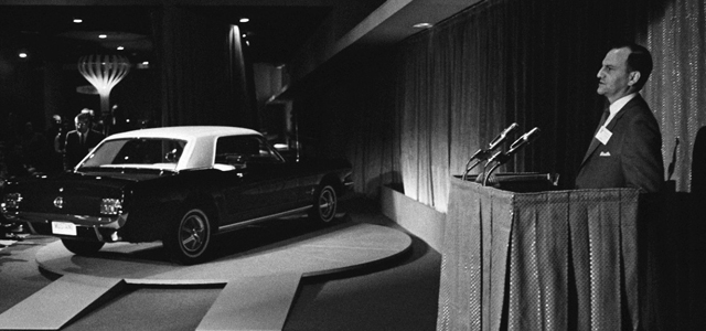 Lee Iacocca's remarks at 1964 ½ Mustang debut tell they knew it was a future star