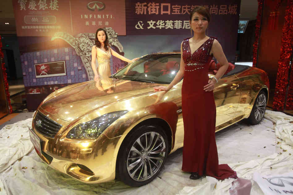 What China's Rich Want: Gold-Plated Cars And Tiger Bits