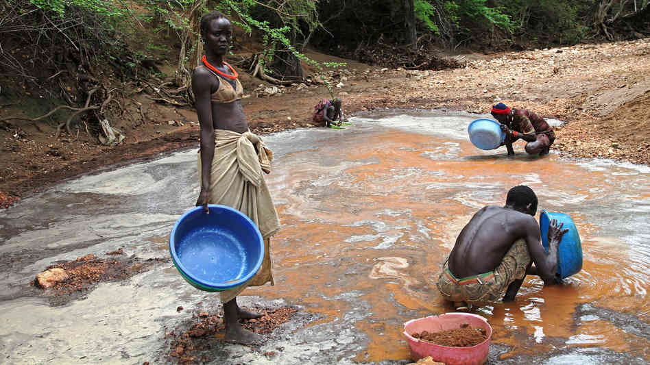 Panning For Gold In South Sudan, A Gram At A Time