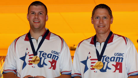 Team USA rolls to men's doubles gold at Worlds
