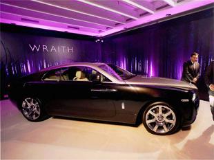 Rolls Royce launches Wraith in India at Rs 4.6 crore