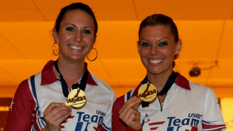 USA wins women's doubles gold, silver at Worlds