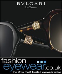 Fashion Eyewear Introduces Exclusive Bvlgari Gold 18kt Luxury Frames