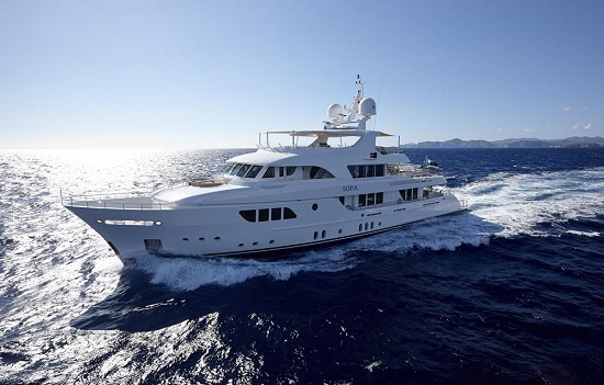 Superyacht of the week: The new 42 metre Moonen Sofia