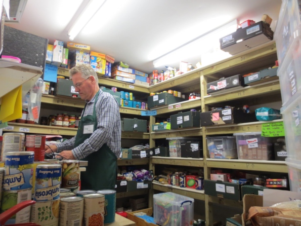 Food bank helping the hungry in affluent Deeside
