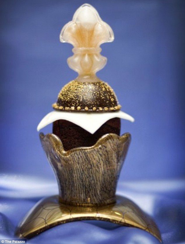 Crumbs! The $750 cupcake containing 100-year-old cognac and gold leaf for …