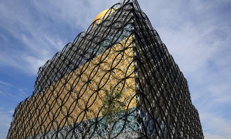 Birmingham's new library is a modern behemoth that encases the past