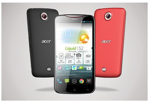 Acer Liquid S2 smartphone launched, first phone with 4K video recording …