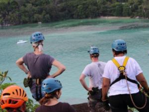 Zip-lining frenzy