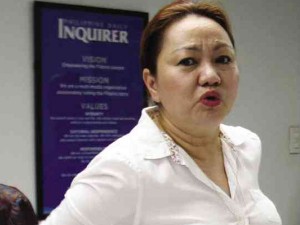 Napoles surrenders to Aquino