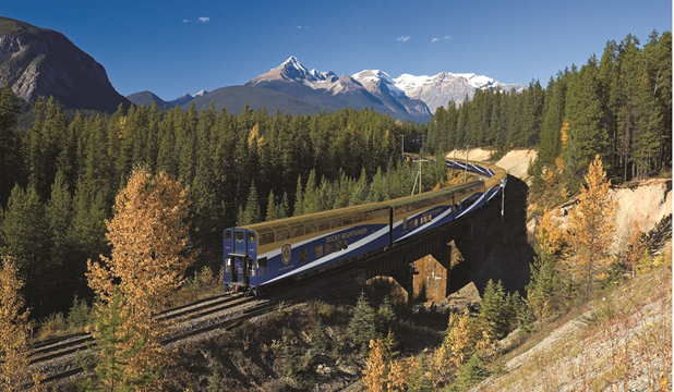 All aboard the Rocky Mountaineer