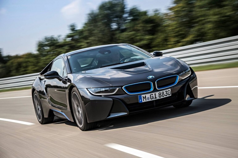 World Debut: 2014 BMW i8, suggested retail price of $135925