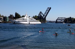 Well-known super yacht cruises by Ballard