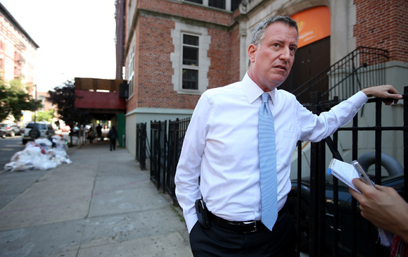 Bill de Blasio, Friend of Real-Estate Developers?