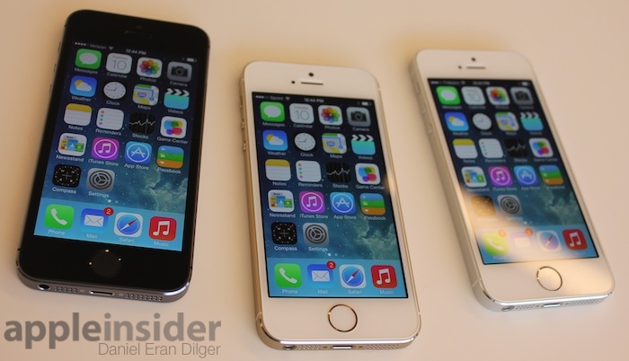 Hands-on with the new Grey, Gold & Silver iPhone 5s with leather cases