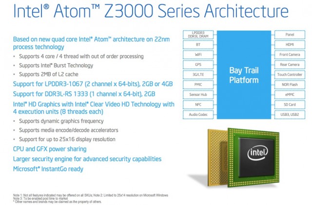 Intel's Atom CPUs finally get serious with the new Bay Trail architecture
