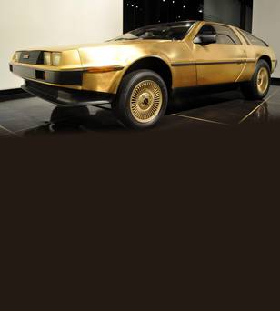 Found: 24-carat gold De Lorean made in Belfast at the height of the Troubles