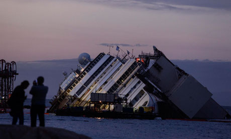 Shipwrecked Concordia wrested off Italian reef