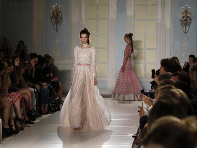 Fairytale gowns at London Fashion Week