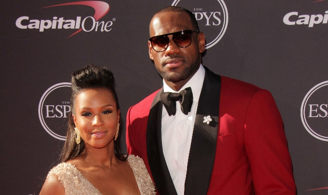 LeBron James' Wedding Weekend