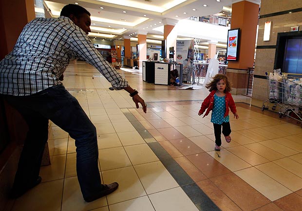 Terror in Kenya as gunmen storm mall