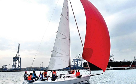 Ahoy! It's sailing time landlubber