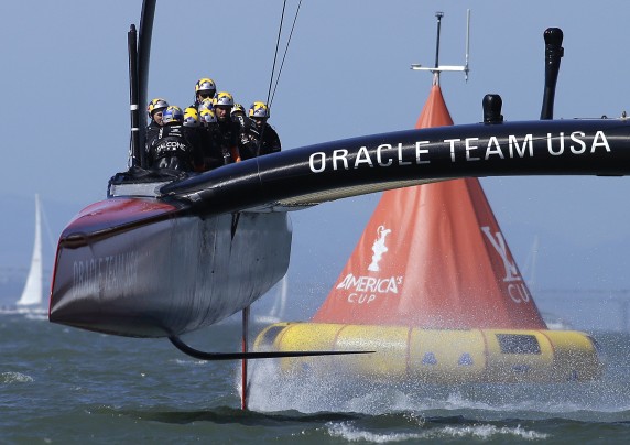 Billionaire mogul Larry Ellison snubs Oracle fans to watch America's Cup