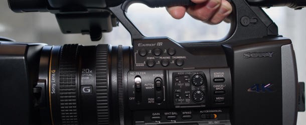 Sony Handycam FDR-AX1 Is the World's First Ever 4K Camcorder