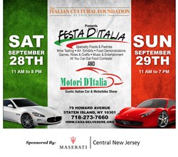 Casa Belvedere to Host "Festa D'Italia / Motori D'Italia" Annual Weekend …