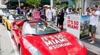A free ride in luxury promotes Miami lifestyle