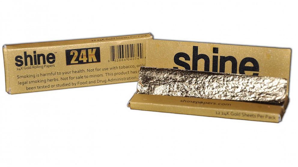 Gold Rolling Papers Attract Smokers With Money to Burn