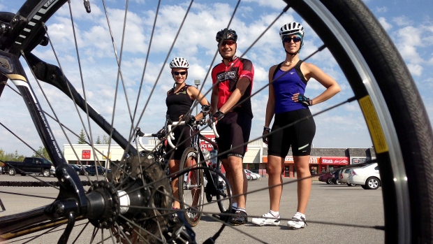 Trio rides almost 2000kms over 12 days to help kids play and learn