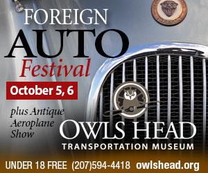 Foreign Auto Festival at Owls Head Transportation Museum