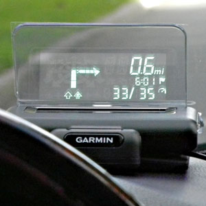 See-Through Navigation: Garmin's Phone-Driven HUD Unit