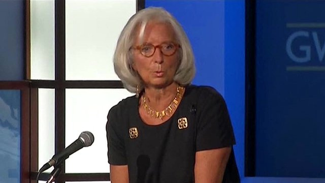 Global economy in 'epic scale' change, says IMF's Lagarde