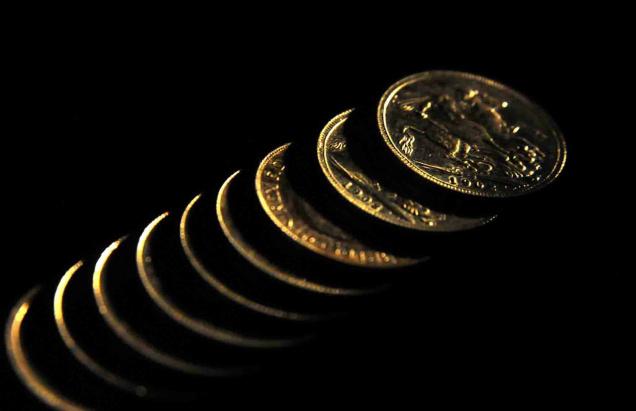 Gold falls on subdued demand, rupee appreciation