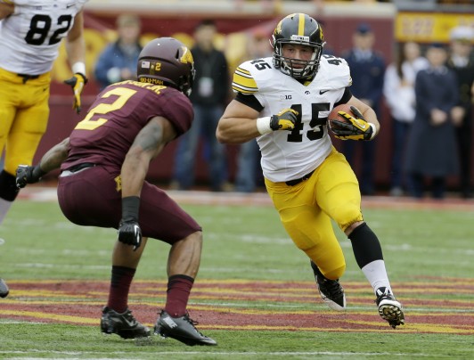 It's black and gold day at Kinnick