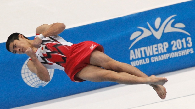 Floor Exercise Decides All-Around Gold