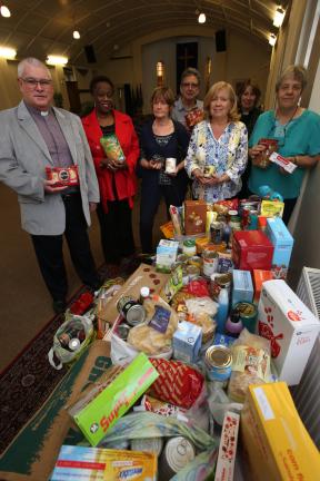 Churches unite to start food bank in 'affluent' area