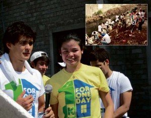 Going global by helping the poor