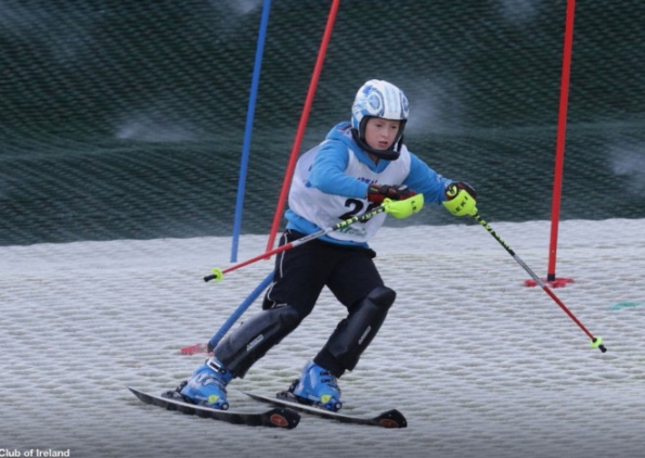 Gold and silver for Lewis in Dublin slalom events