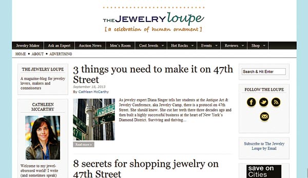 Jewellery Blogs we Love